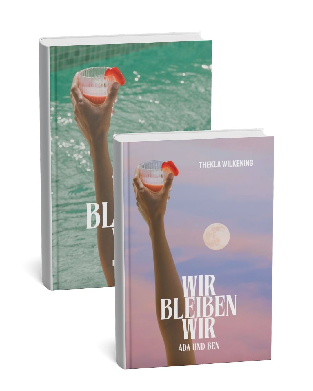 Das Doppelback: WIR BLEIBEN WIR 1 & 2 Taschenbuch mit Widmung & Signatur