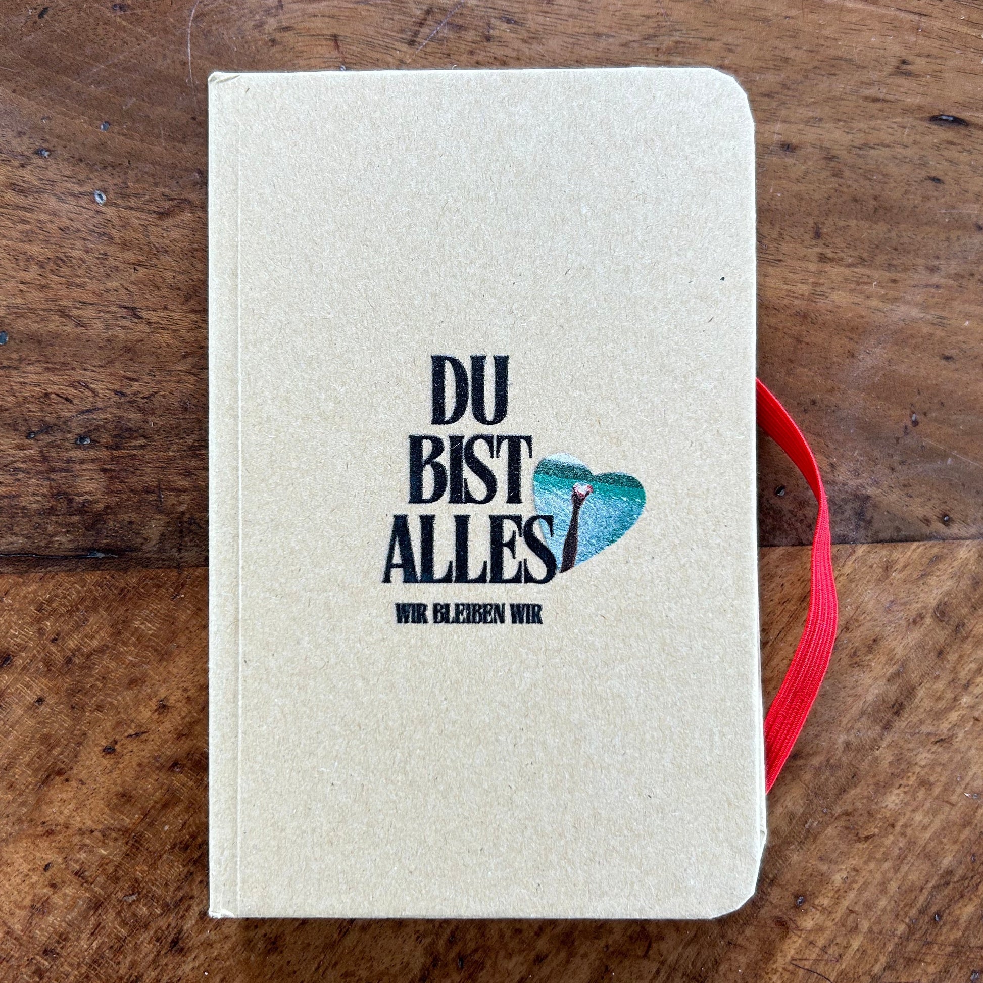 WIR BLEIBEN WIR Notizbuch Cover