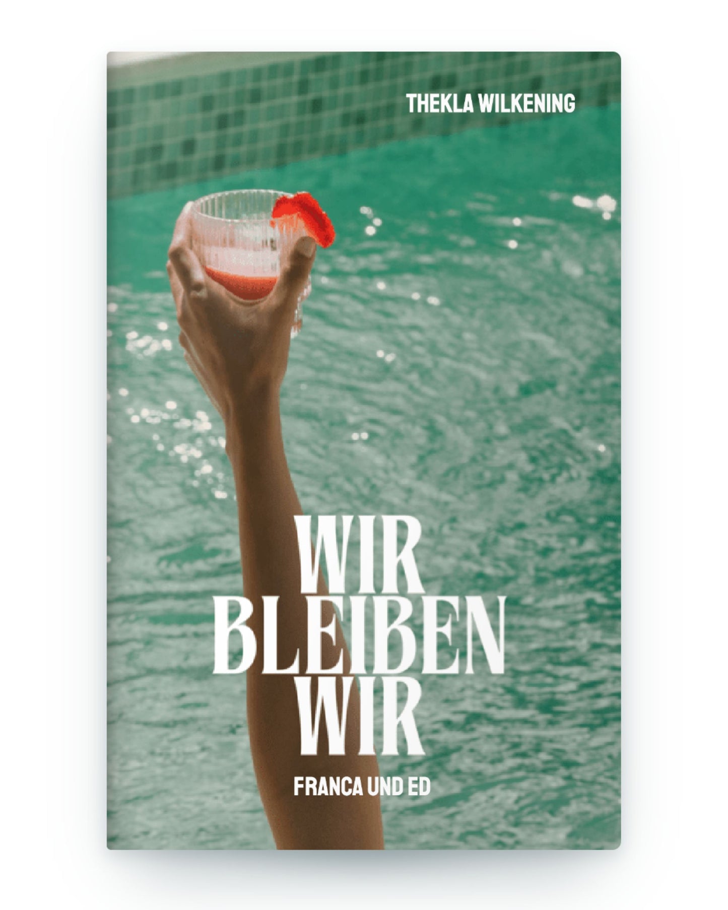WIR BLEIBEN WIR: FRANCA UND ED als Hardcover + Umschlag mit Widmung & Signatur